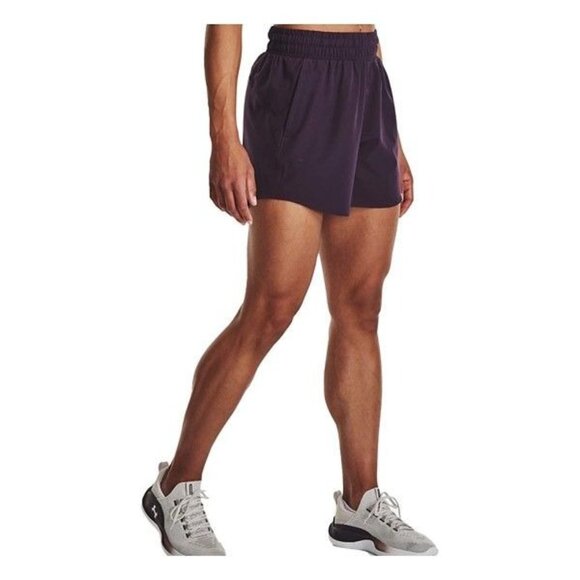 Under Armour Women's Flex‎ Woven Shorts, Small, Purple - Picture 1 of 1